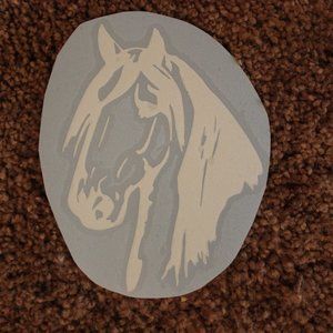 Horse Head Decal